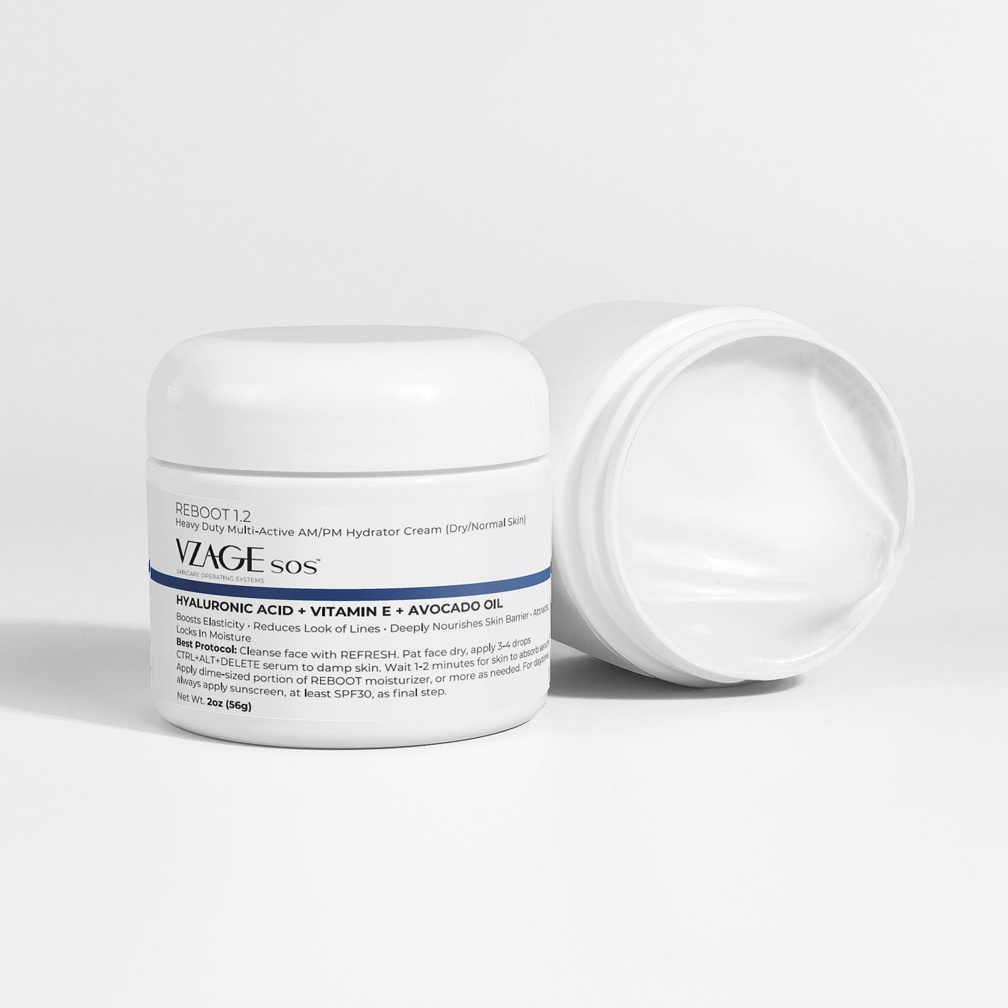 REBOOT 1.2 Heavy Duty Multi-Active AM/PM Hydration Cream (Dry/Normal Skin)