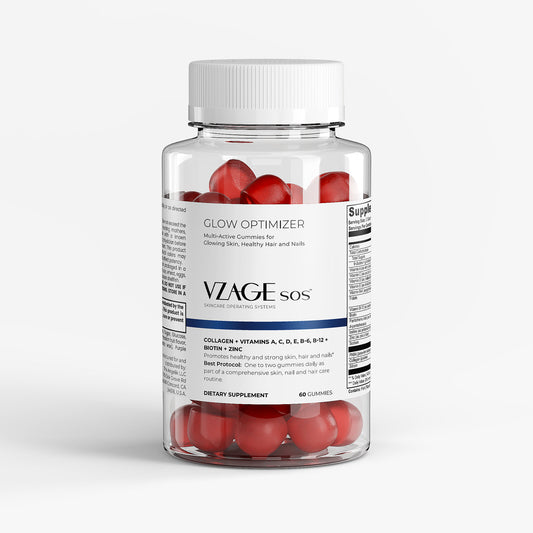 GLOW OPTIMIZER Multi-Active Gummies for Glowing Skin, Healthy Hair and Nails