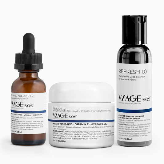 Optima OS 1.2 Kit REBOOT 1.2 Heavy Duty Multi-Active AM/PM Hydration Cream (Dry/Normal Skin)