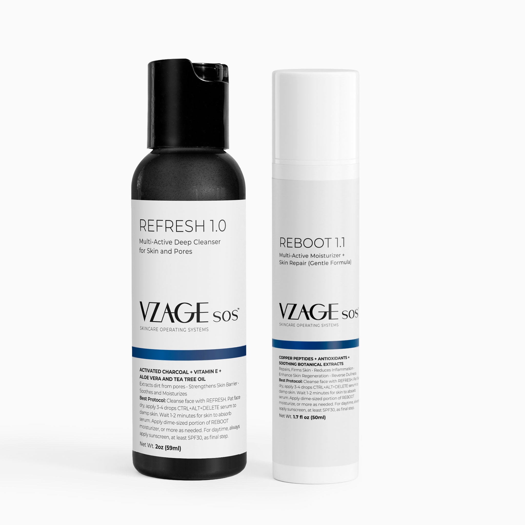 Core Module 1.1 Kit with REBOOT 1.1 Multi-Active Moisturizer + Skin Repair (Gentle Formula)